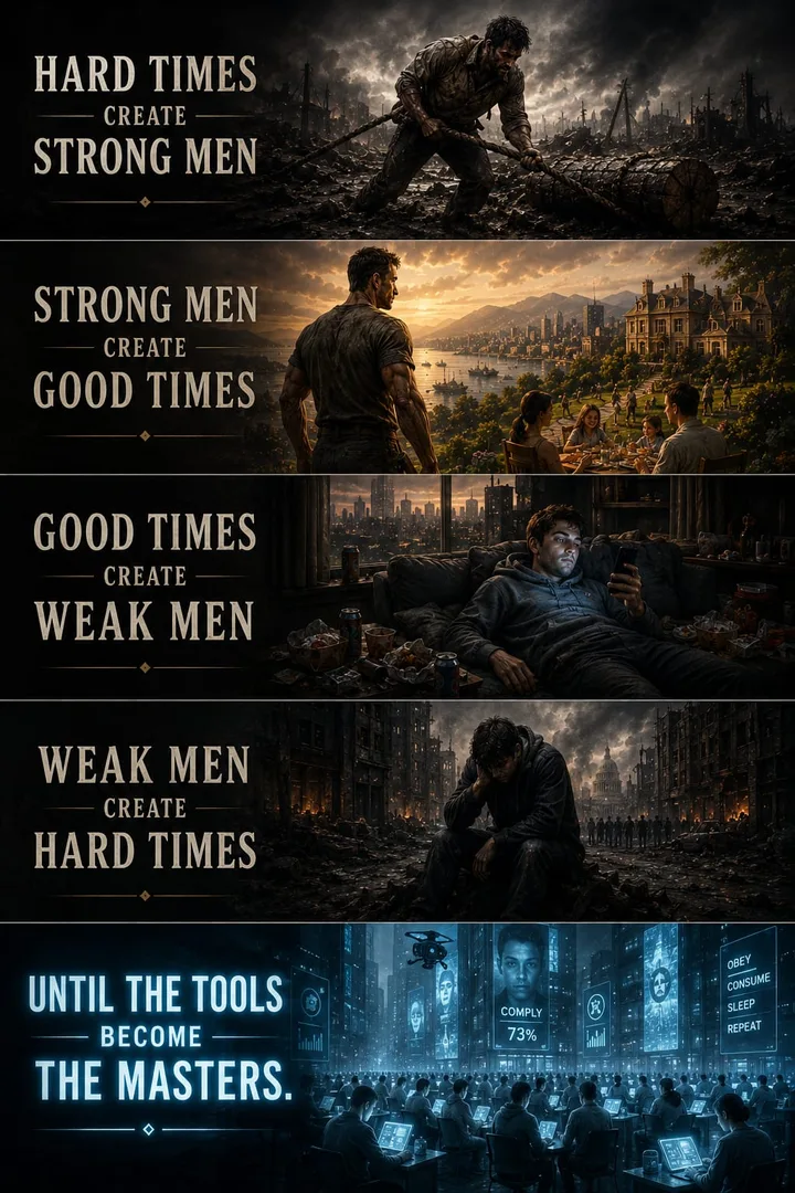 The cycle never ended. It evolved.